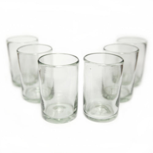 Set de 6 Vaso Alto Transparente